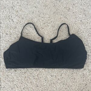Sleek Black Bikini Top